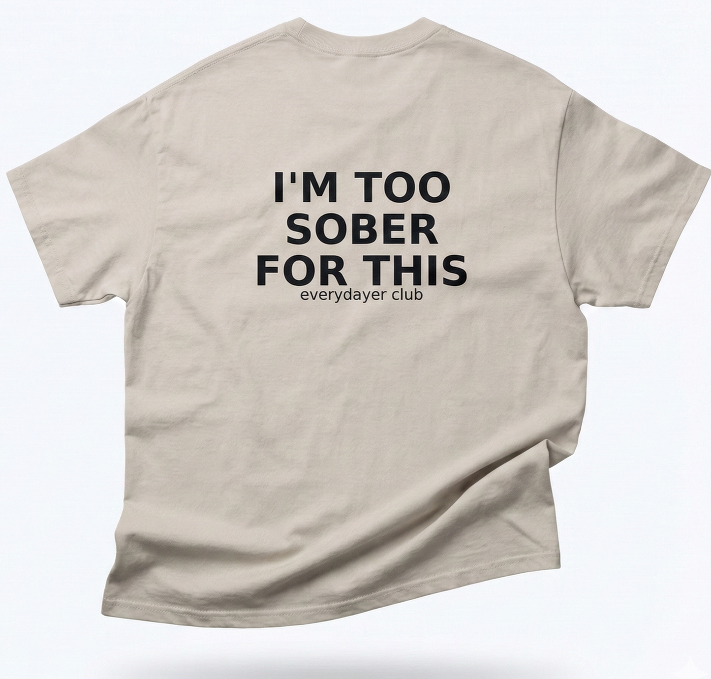 Sober classic tee
